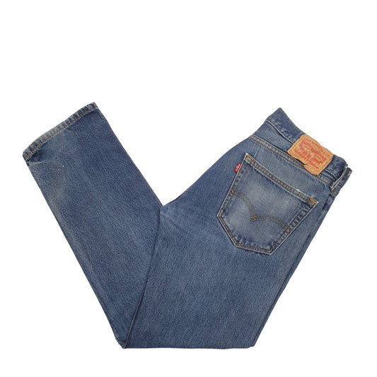 Mens Blue Levis 505 JeansW31 L32