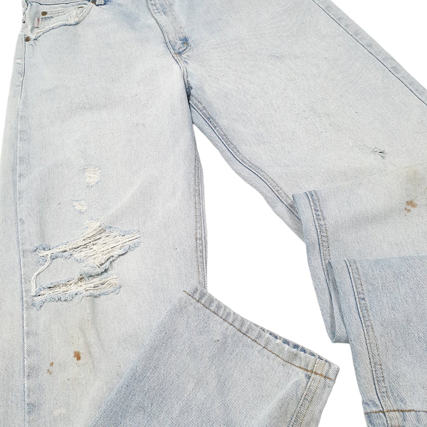 Mens Blue Carhartt Carpenter Casual JeansW36 L36