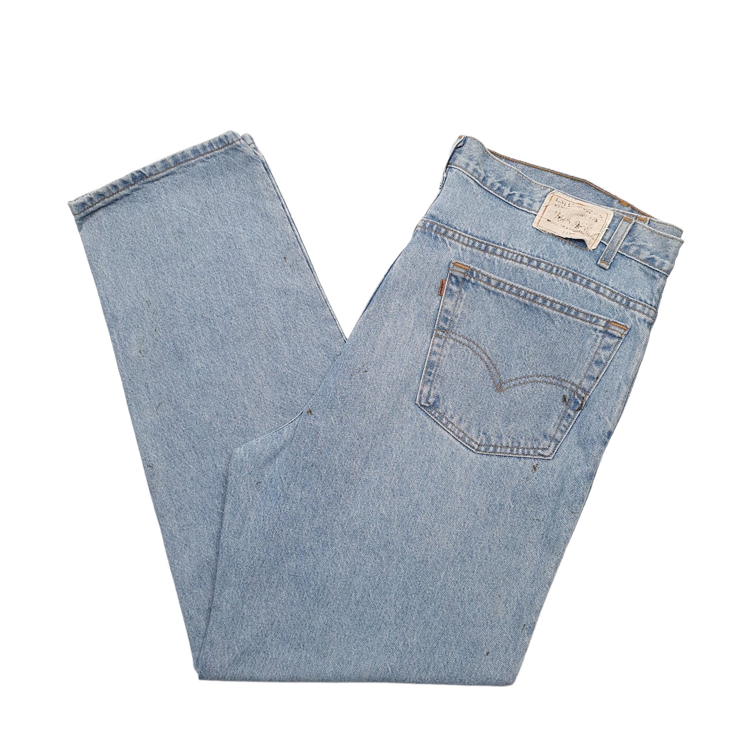 Mens Blue Levis Made In USA Vintage 540 JeansW44 L32