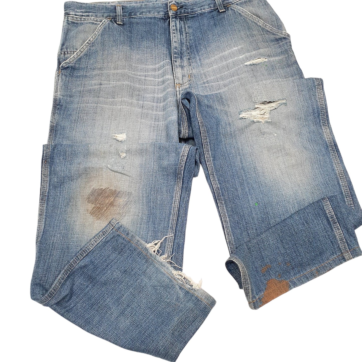 Mens Blue Carhartt Casual Casual JeansW36 L30