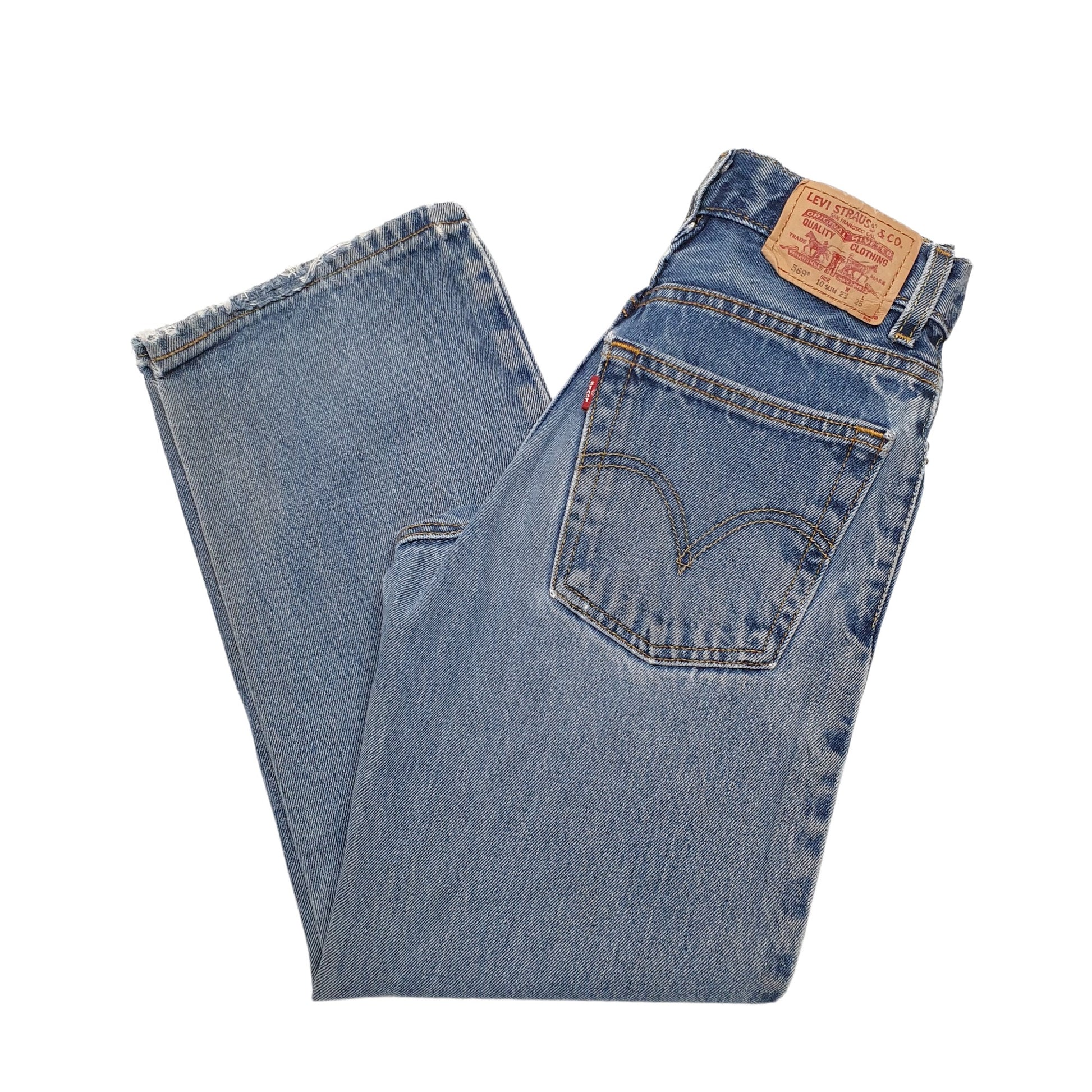 Womens Blue Levis  569 JeansW23 L25
