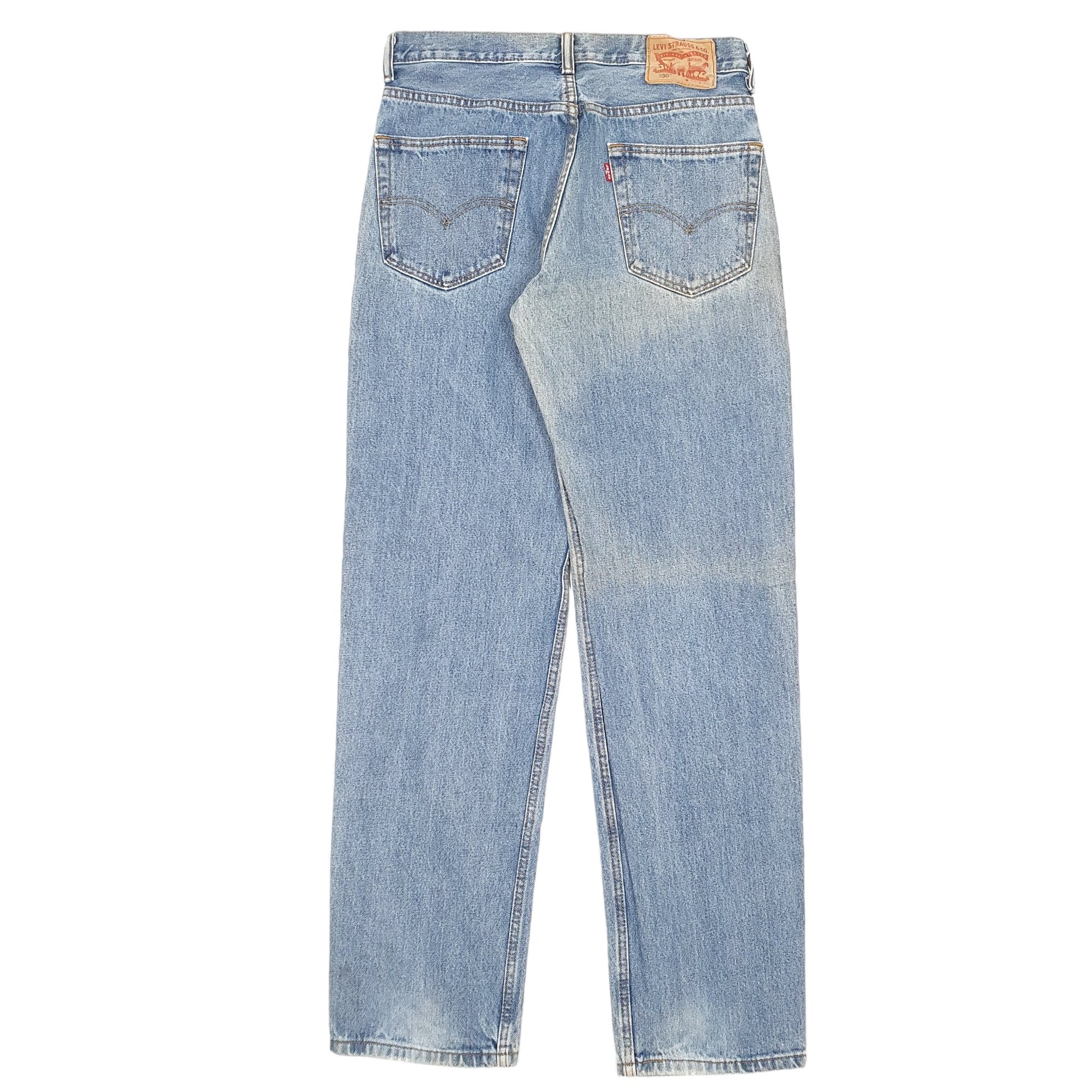 Mens Blue Levis  550 JeansW32 L34