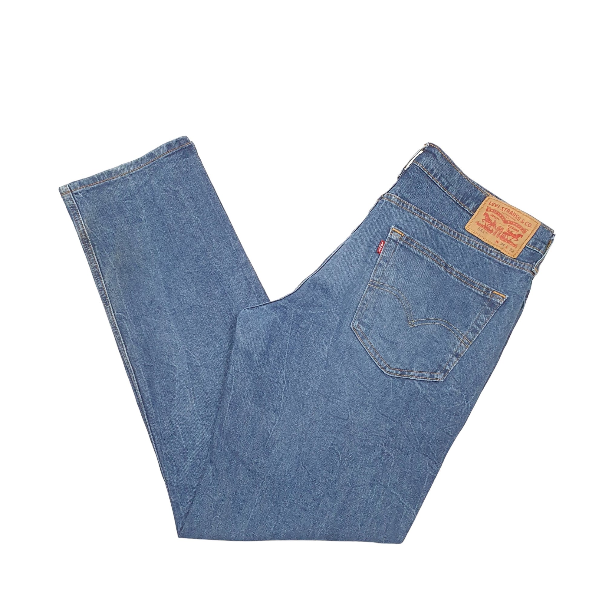 Mens Blue Levis  541 JeansW34 L32