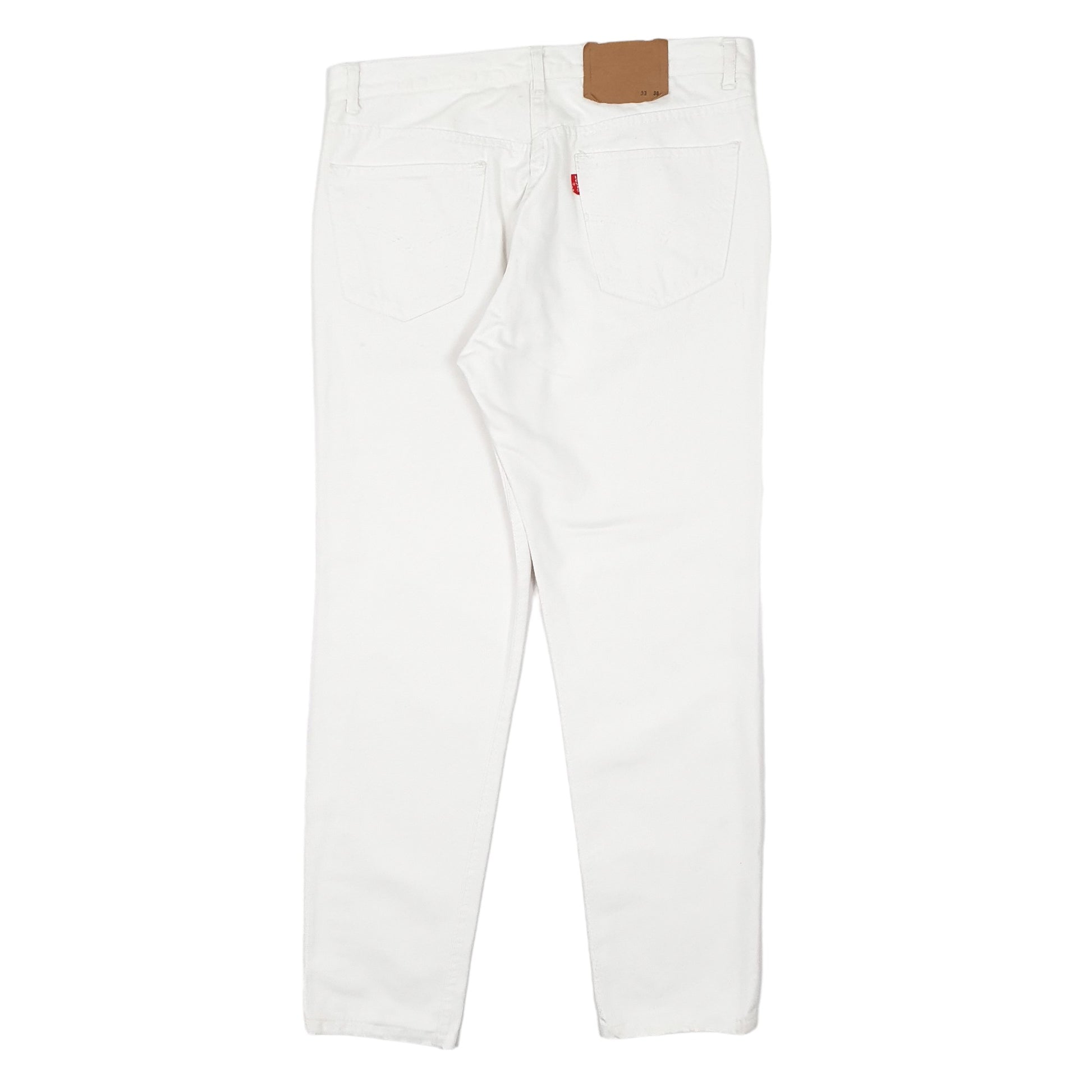 Mens White Levis  502 JeansW33 L30