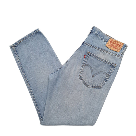Mens Blue Levis 505 JeansW34 L30