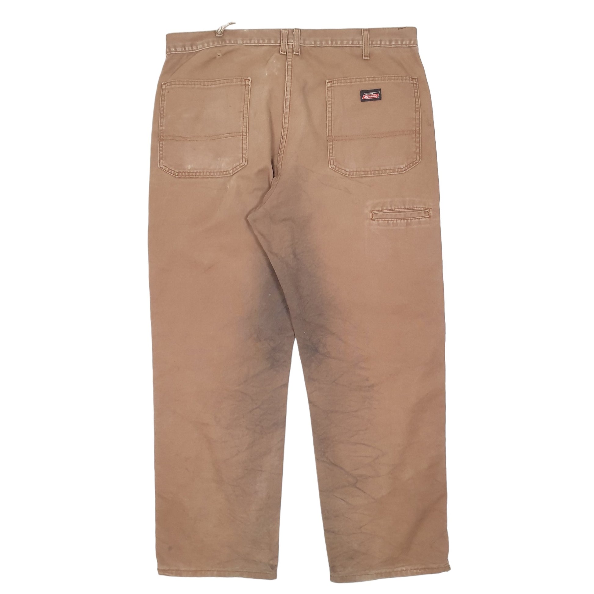 Mens Brown Dickies Carpenter Carpenter Trousers