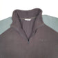 Mens Grey Polar Skate Co  Quarter Zip Jumper