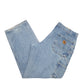 Mens Blue Carhartt Carpenter Dungaree Fit Cotton Lined B236 JeansW36 L30