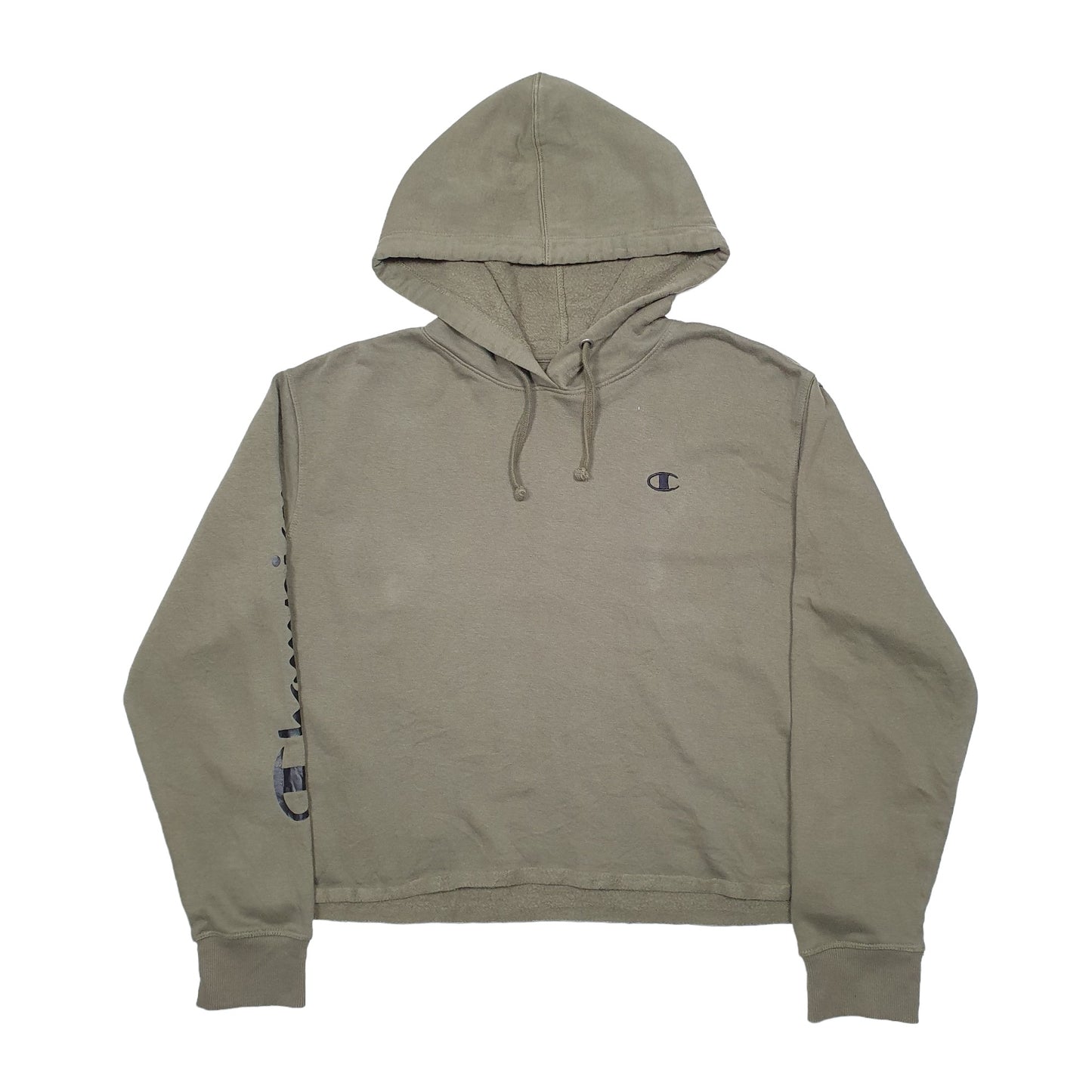 Womens Khaki Champion  Hoodie Jumper