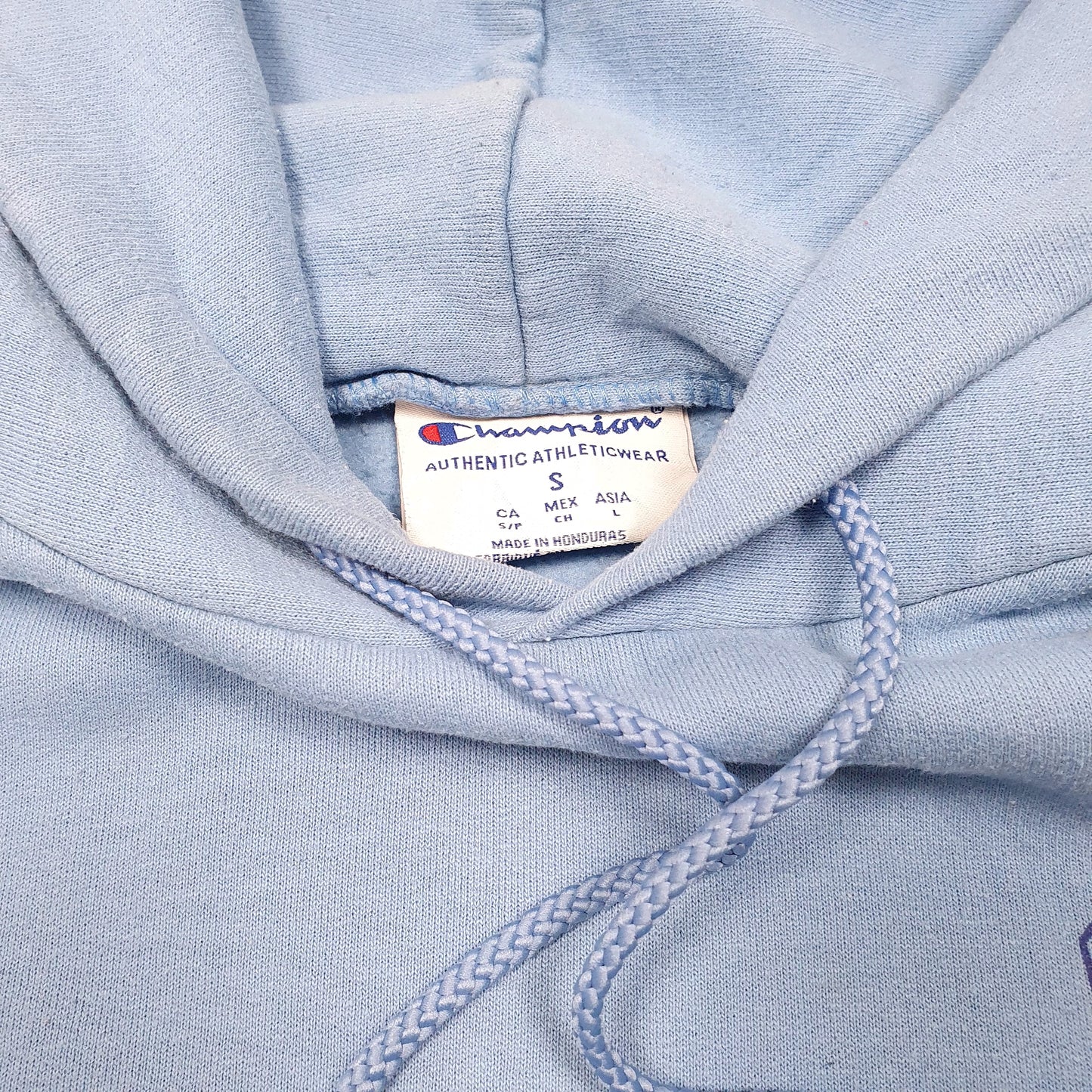 Mens Blue Champion Santa Cruz Hoodie Jumper