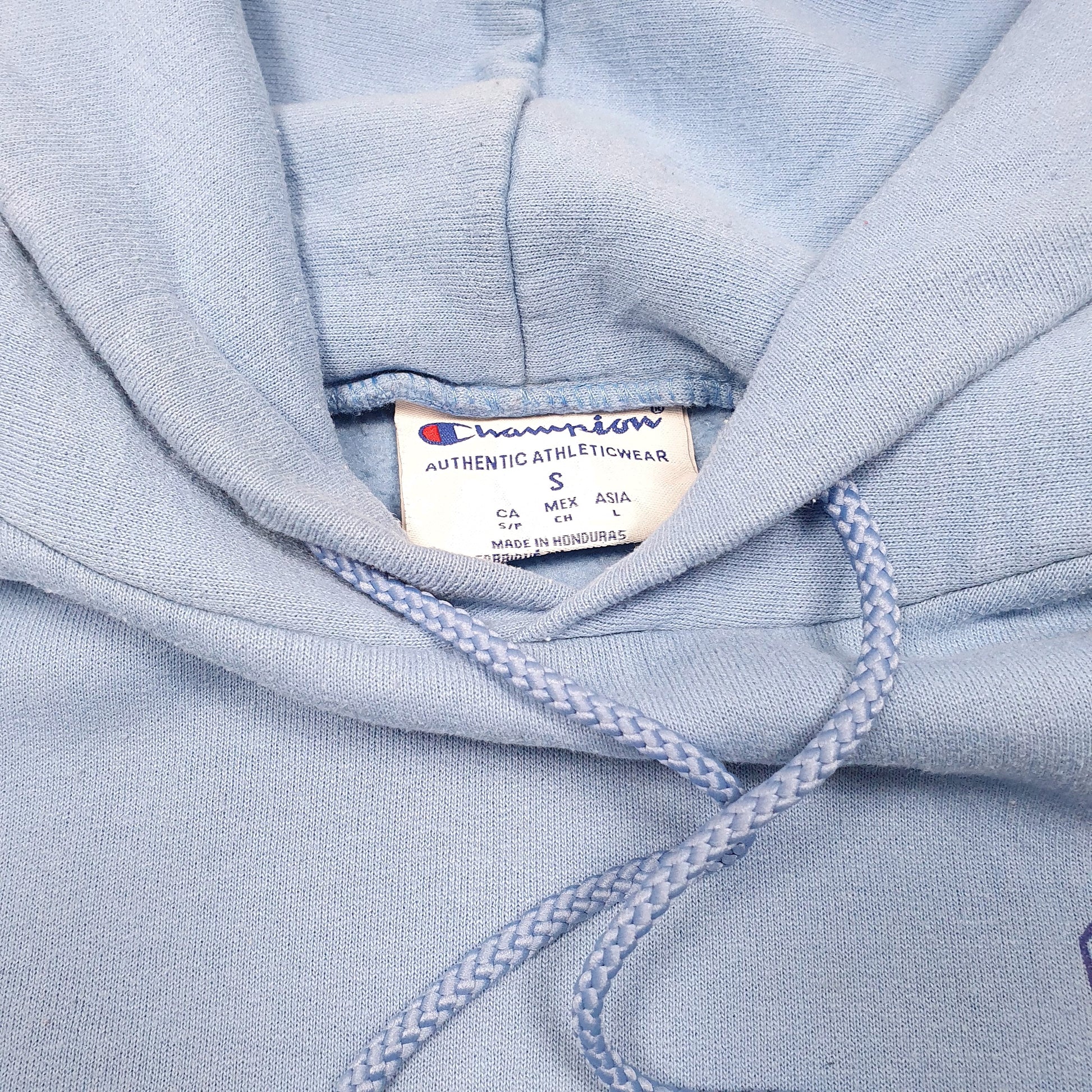Mens Blue Champion Santa Cruz Hoodie Jumper