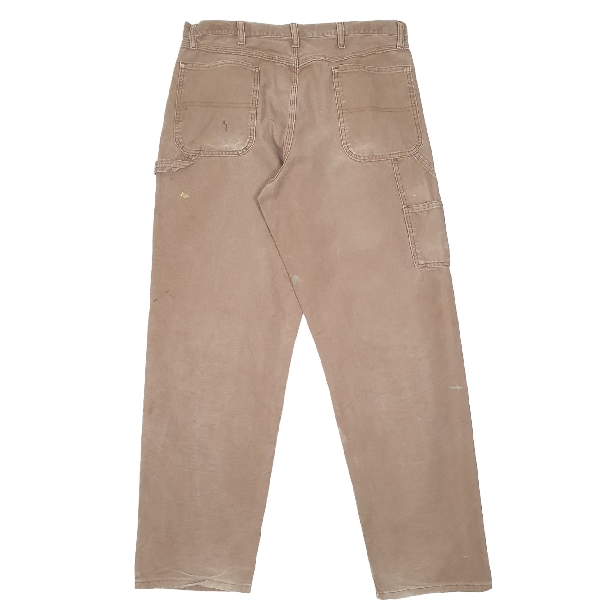 Mens Brown Rustlers  Carpenter Trousers