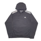 Mens Black Adidas  Hoodie Jumper