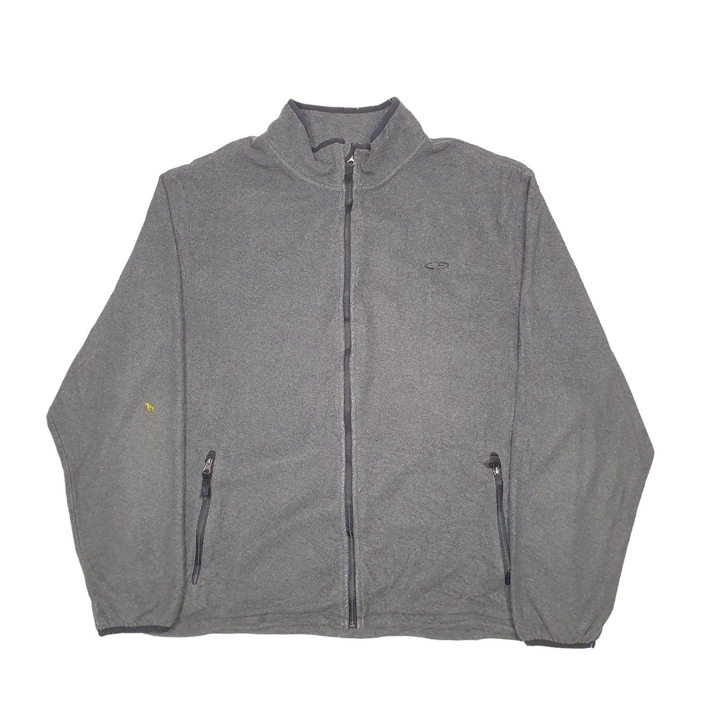 Mens Grey Champion  Full Zip Jumper