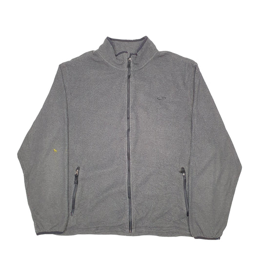 Mens Grey Champion  Full Zip Jumper