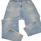 Mens Blue Carhartt Relaxed B167 JeansW38 L34