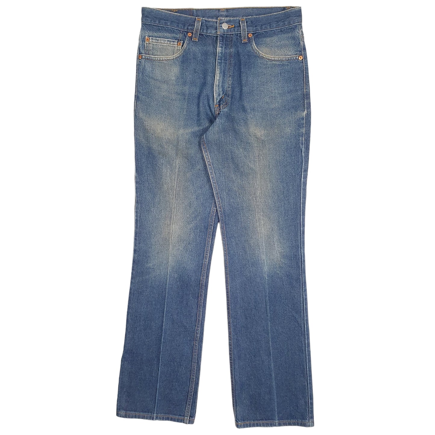 Mens Blue Levis Vintage 1990s Made in USA Starched 527 JeansW33 L32