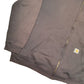 Mens Brown Carhartt  Full Zip Jumper