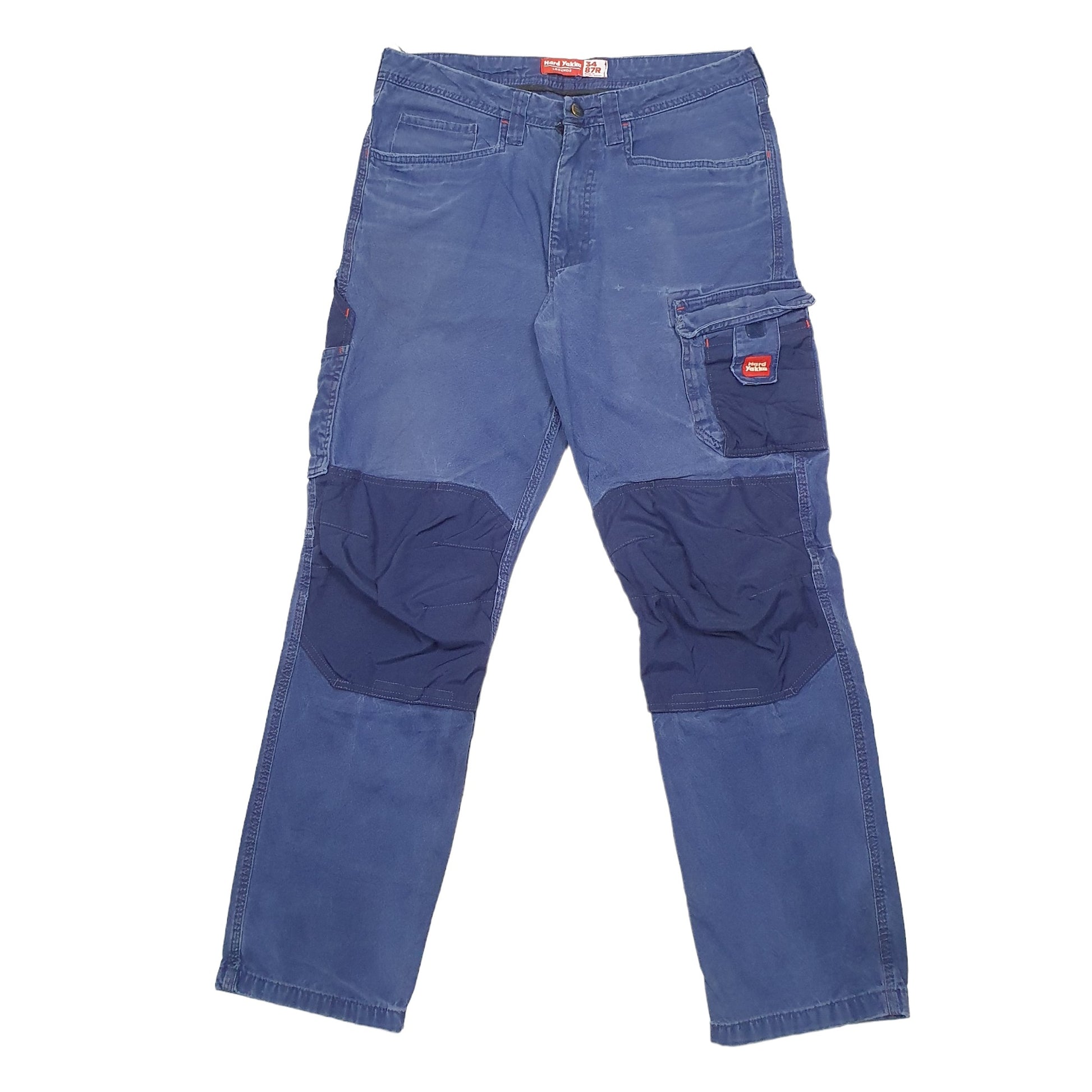 Mens Blue Hard Yakka  Carpenter Trousers