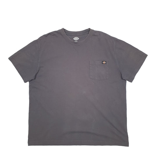 Mens Grey Dickies Short Sleeve T Shirt