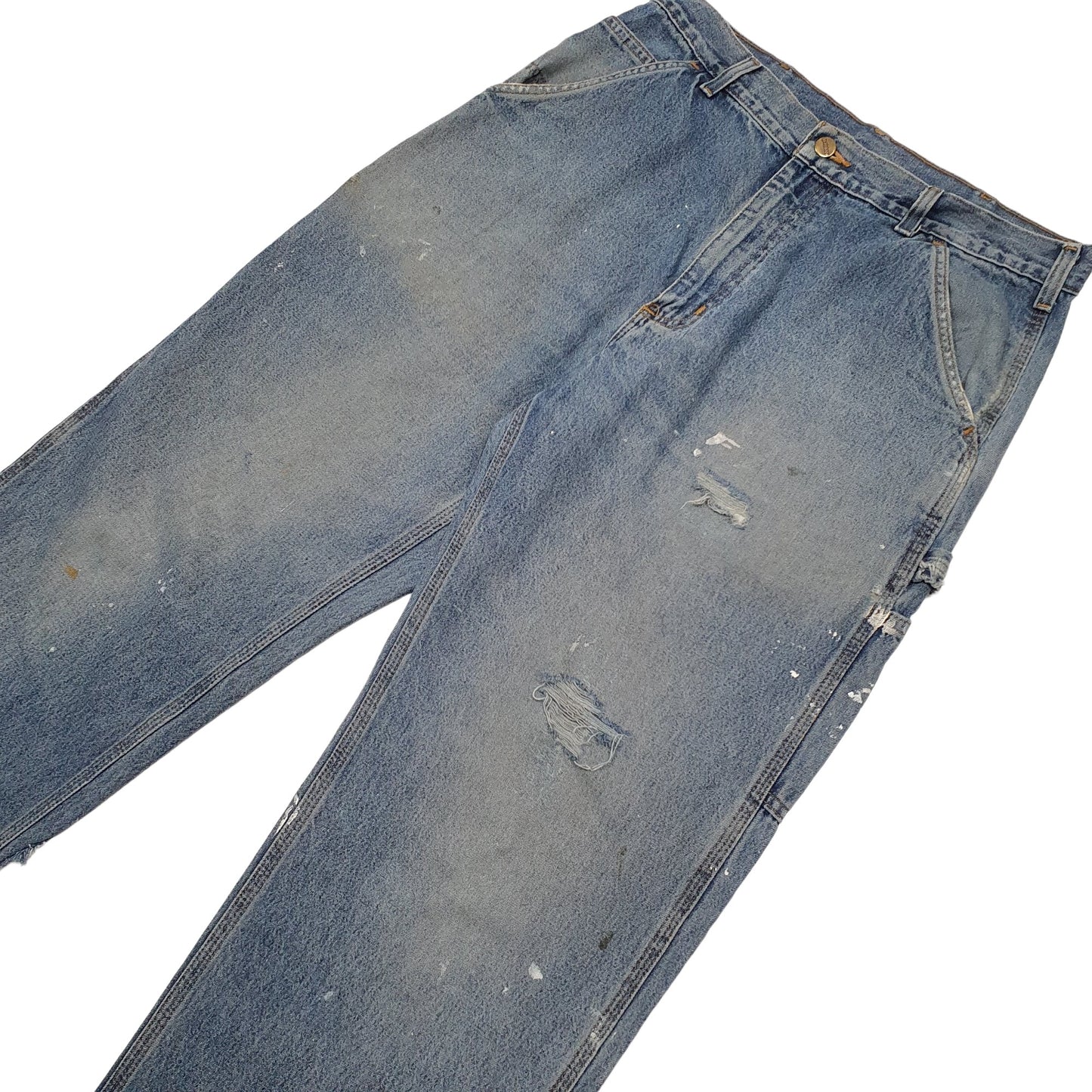 Mens Blue Carhartt  Carpenter Trousers