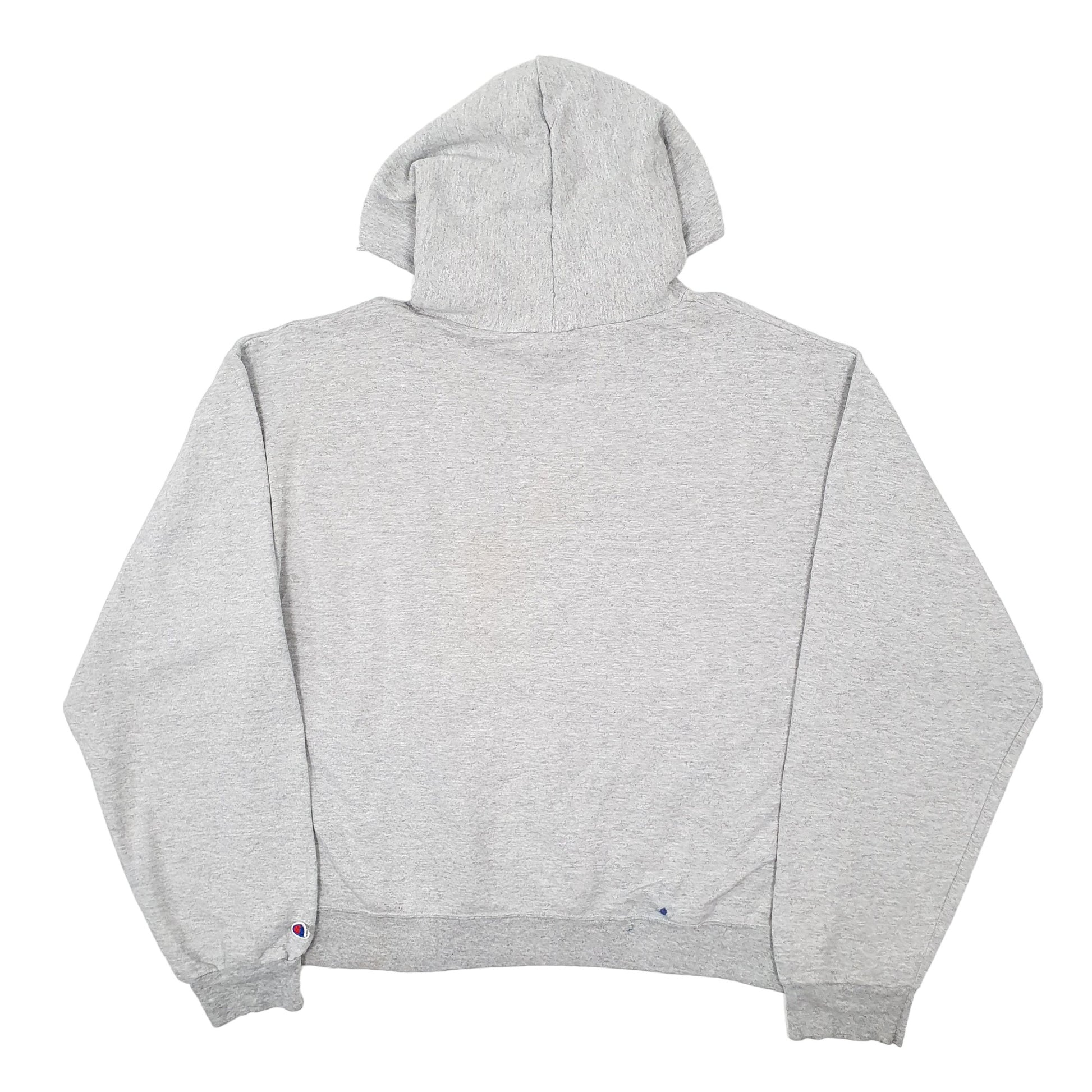 Mens Grey Champion USA College Devils Hoodie Jumper