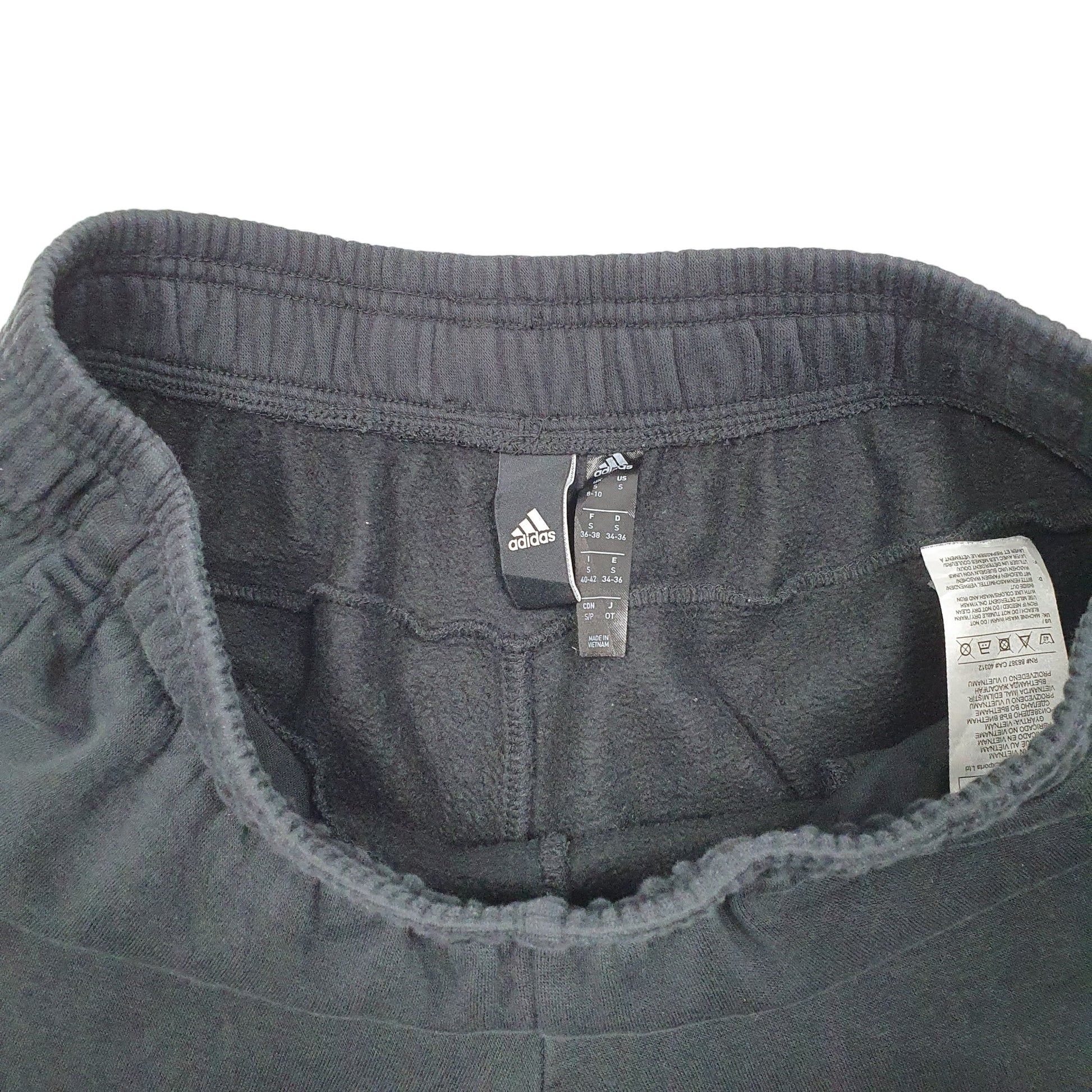 Womens Black Adidas  Jogger Trousers