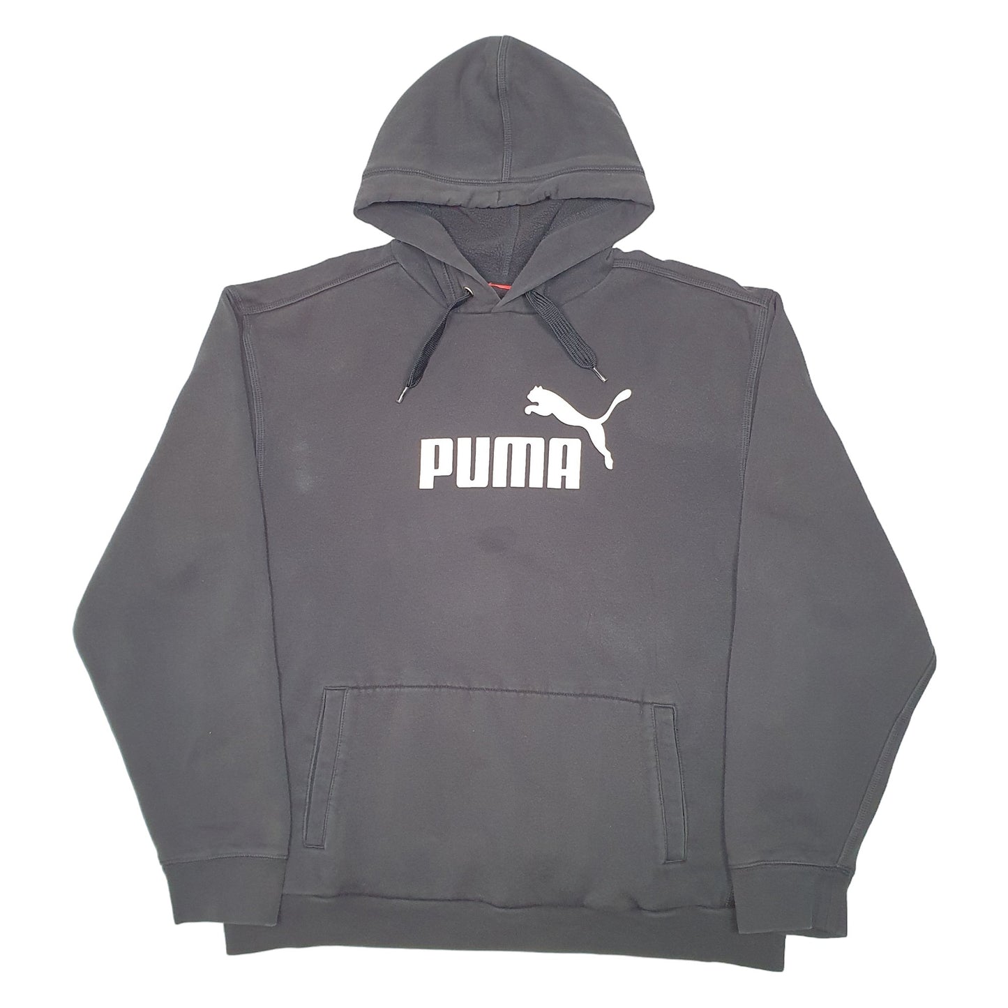 Mens Black Puma  Hoodie Jumper