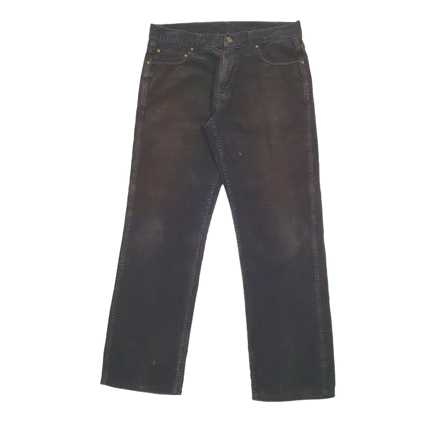 Mens Black Carhartt  Corduroy Trousers
