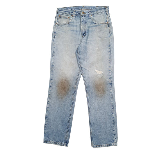 Mens Blue Carhartt B18 Casual JeansW32 L30