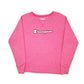Mens Pink Champion  Crewneck Jumper