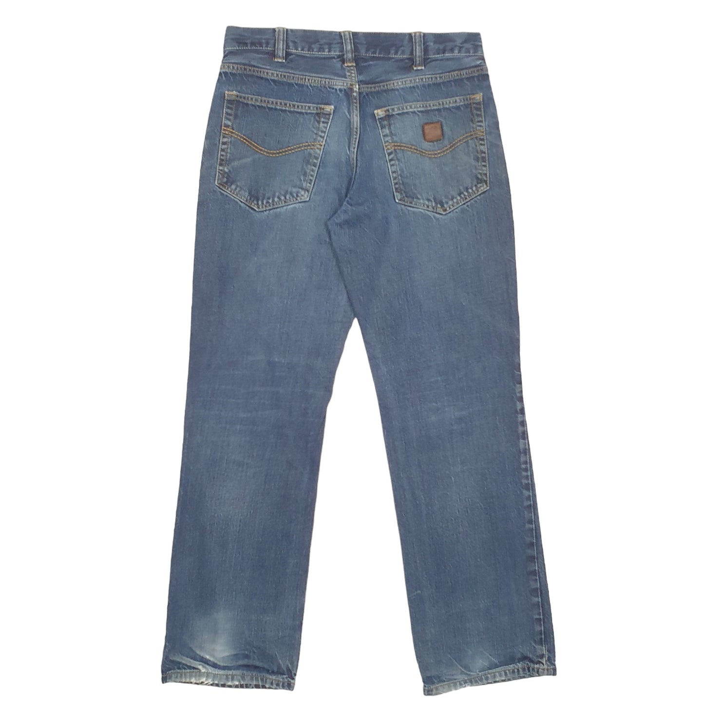 Mens Blue Carhartt Straight Casual JeansW32 L32