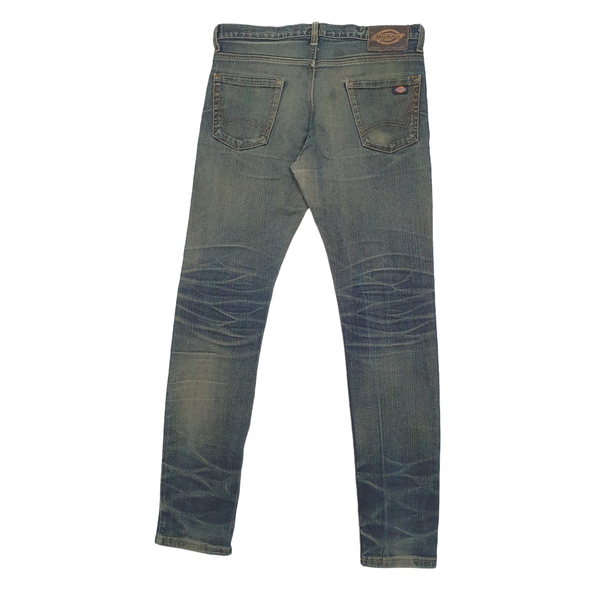 Mens Blue Dickies Stretch Fit Skinny JeansW33 L32