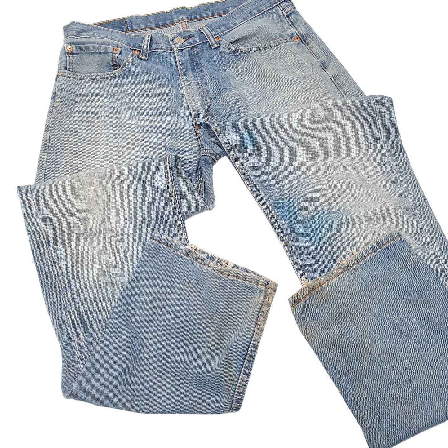 Mens Blue Levis  505 JeansW34 L34