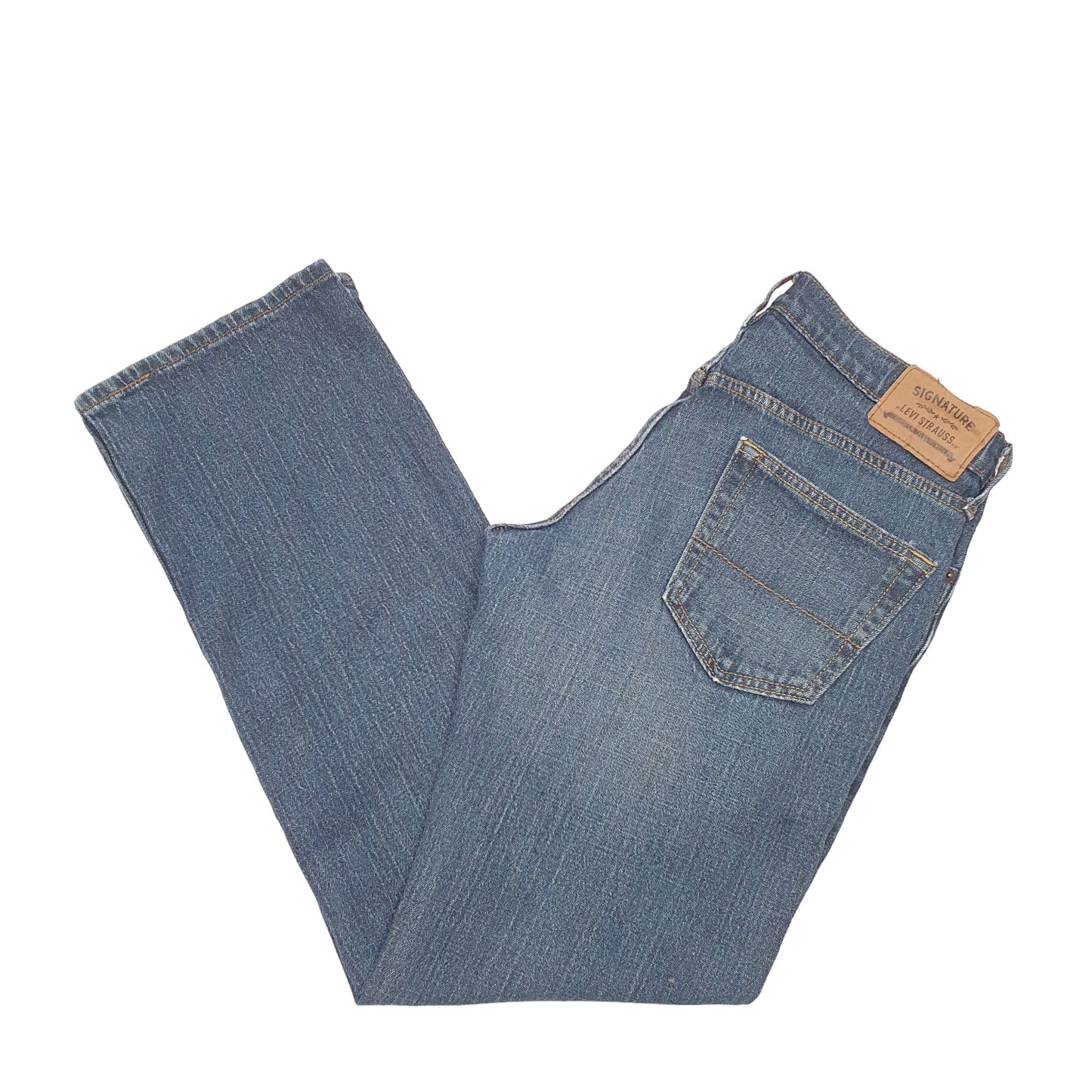 Mens Blue Levis Relaxed Signature JeansW32 L32