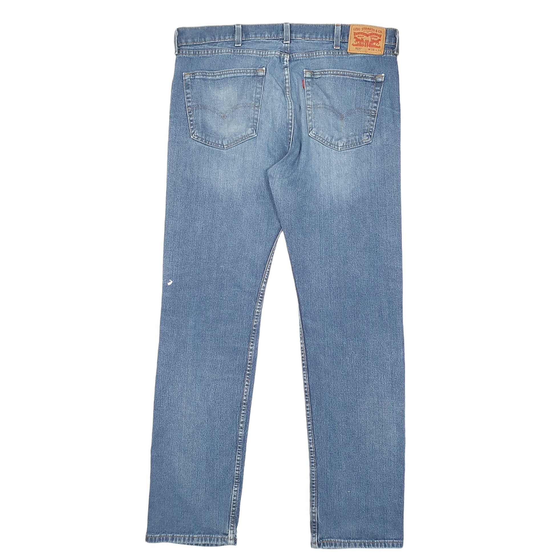 Mens Blue Levis Stretch 505 JeansW40 L34