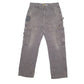 Mens Grey Carhartt Lined Winter Thermal Cargo Trousers