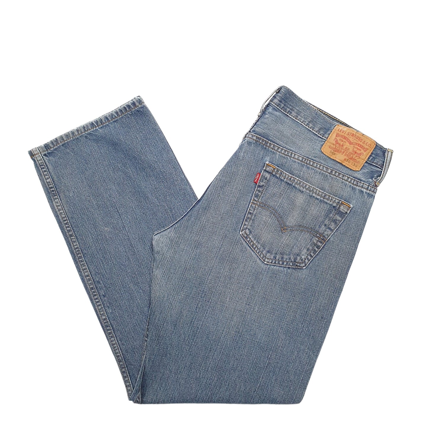 Mens Blue Levis  569 JeansW38 L33