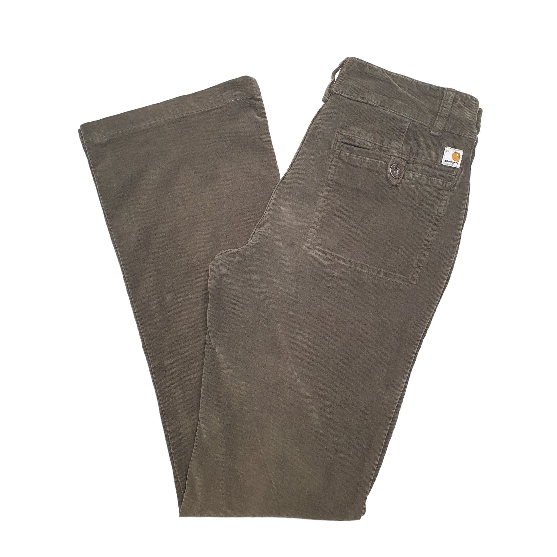 Womens Khaki Carhartt  Corduroy Trousers