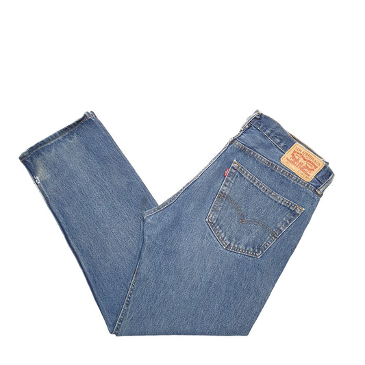 Mens Blue Levis 505 JeansW34 L30