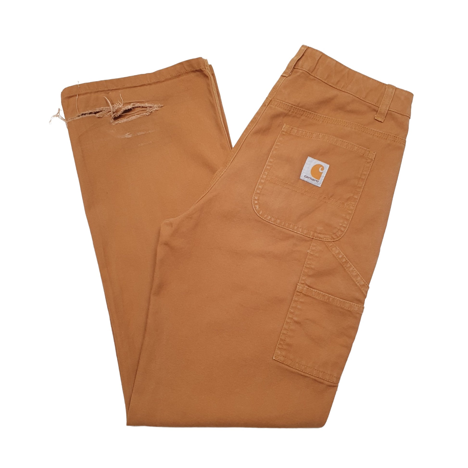 Womens Brown Carhartt  Carpenter Trousers