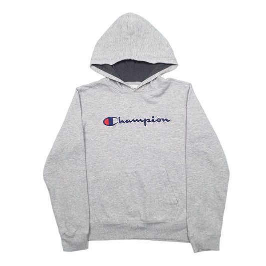 Womens Grey Champion  Hoodie Jumper