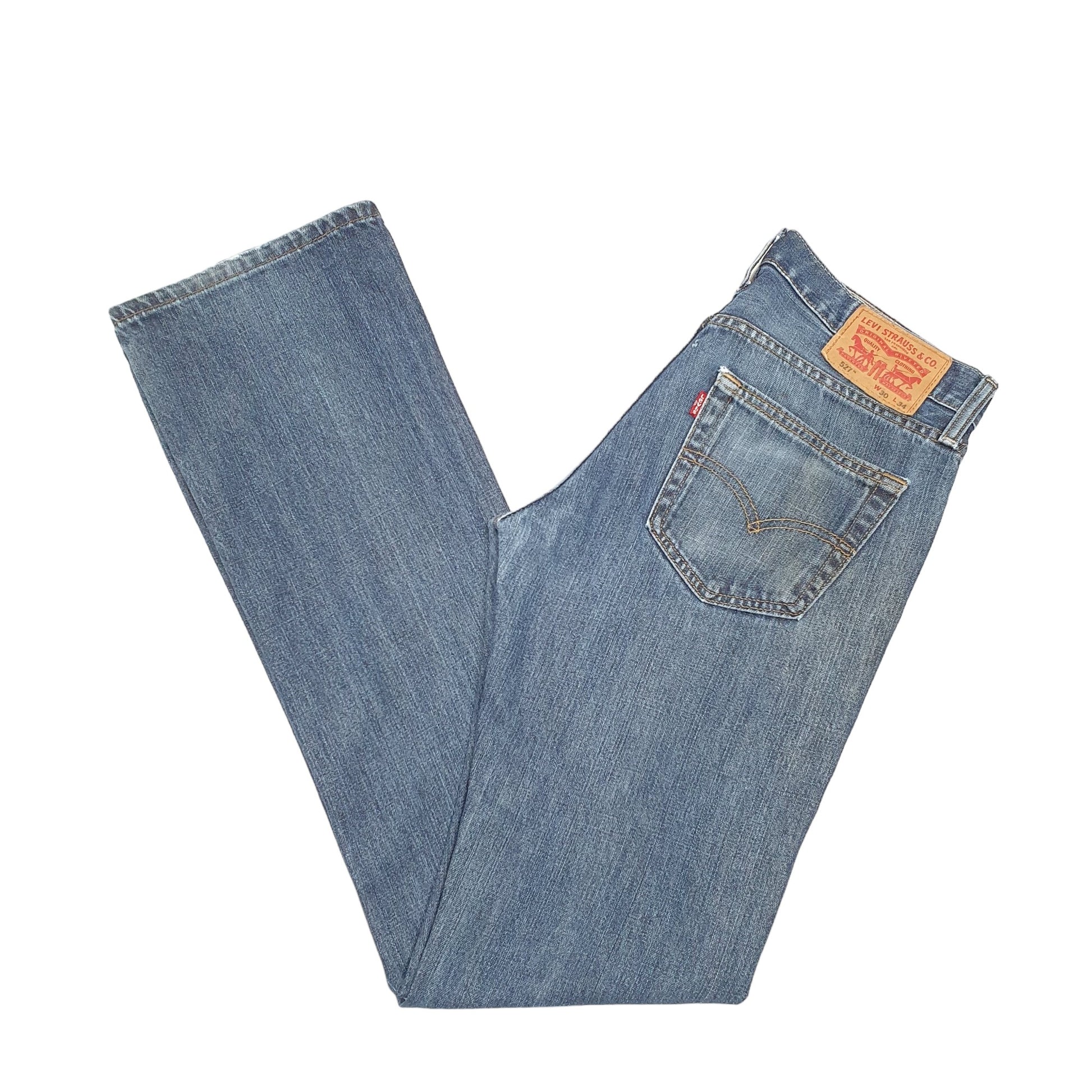 Mens Blue Levis  527 JeansW32 L34