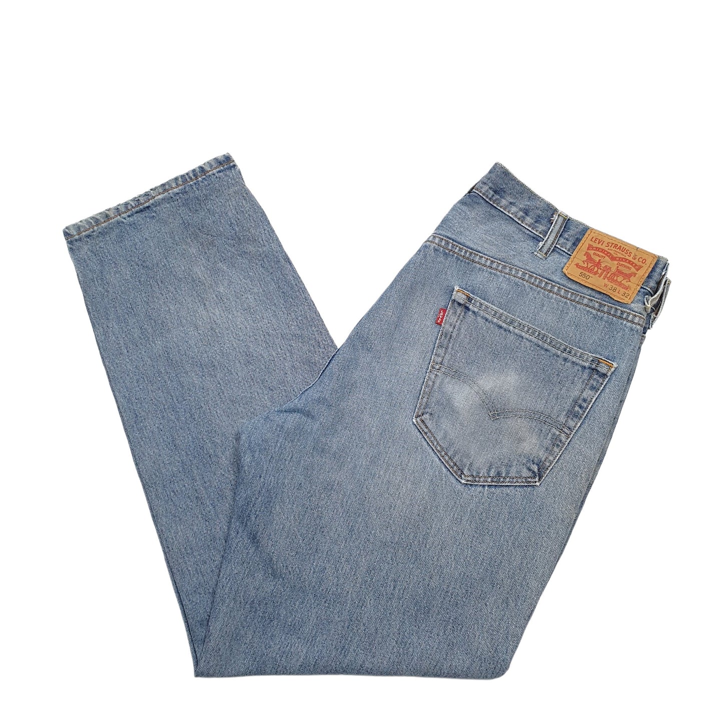 Mens Blue Levis  550 JeansW38 L32