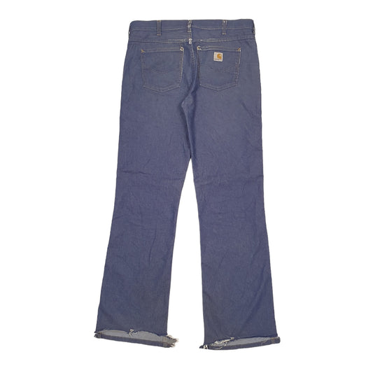 Womens Blue Carhartt  Carpenter JeansW32 L32