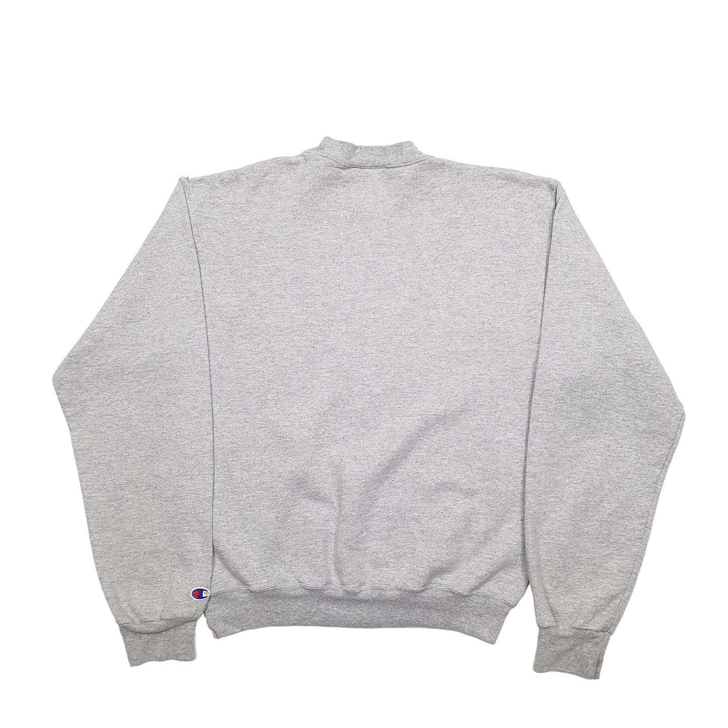 Mens Grey Champion Virginia Tech Basketball USA College Crewneck Jumper