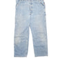 Mens Blue Dickies Denim Jean Overalls Dungaree Trousers