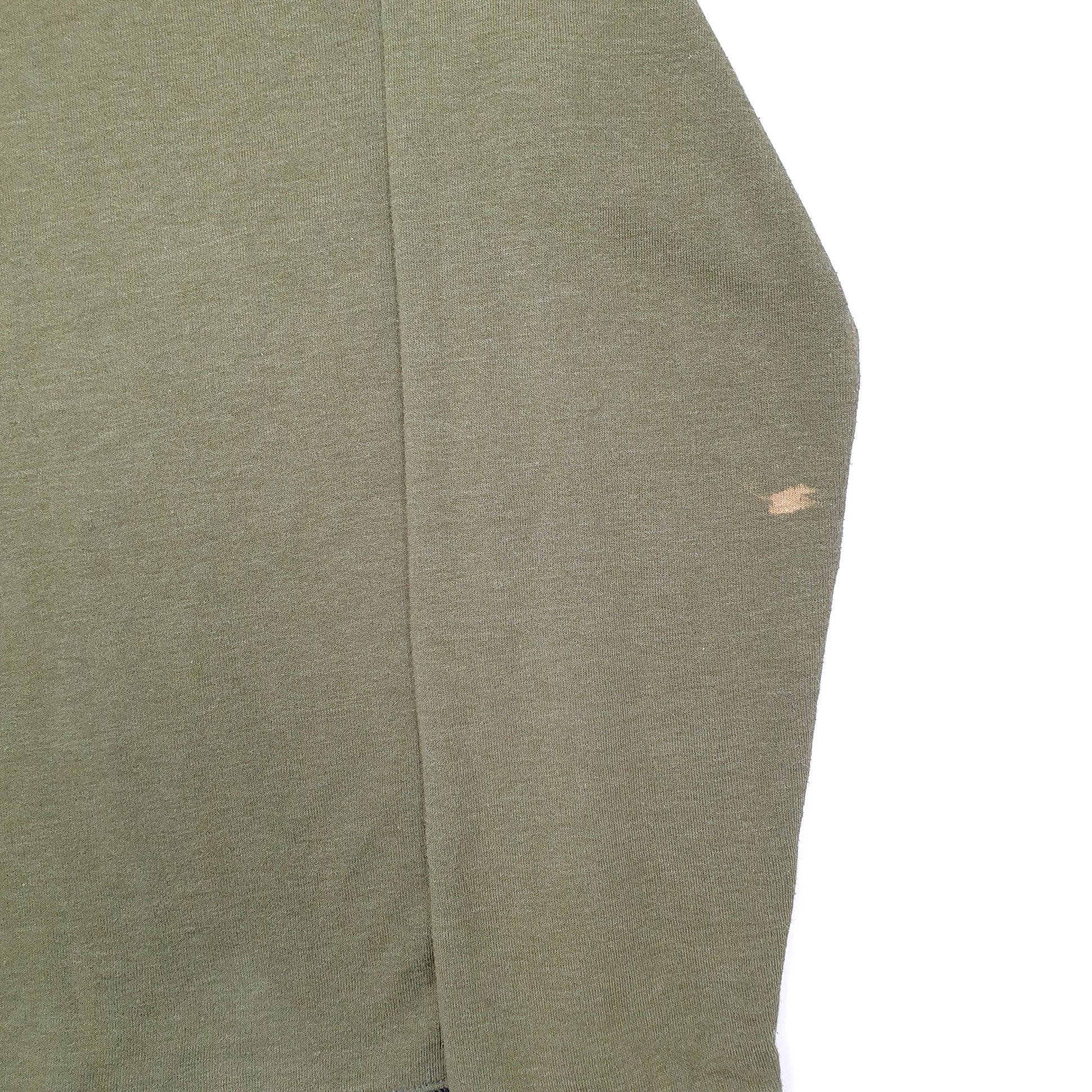 Mens Green Calvin Klein Lightweight Crewneck Jumper