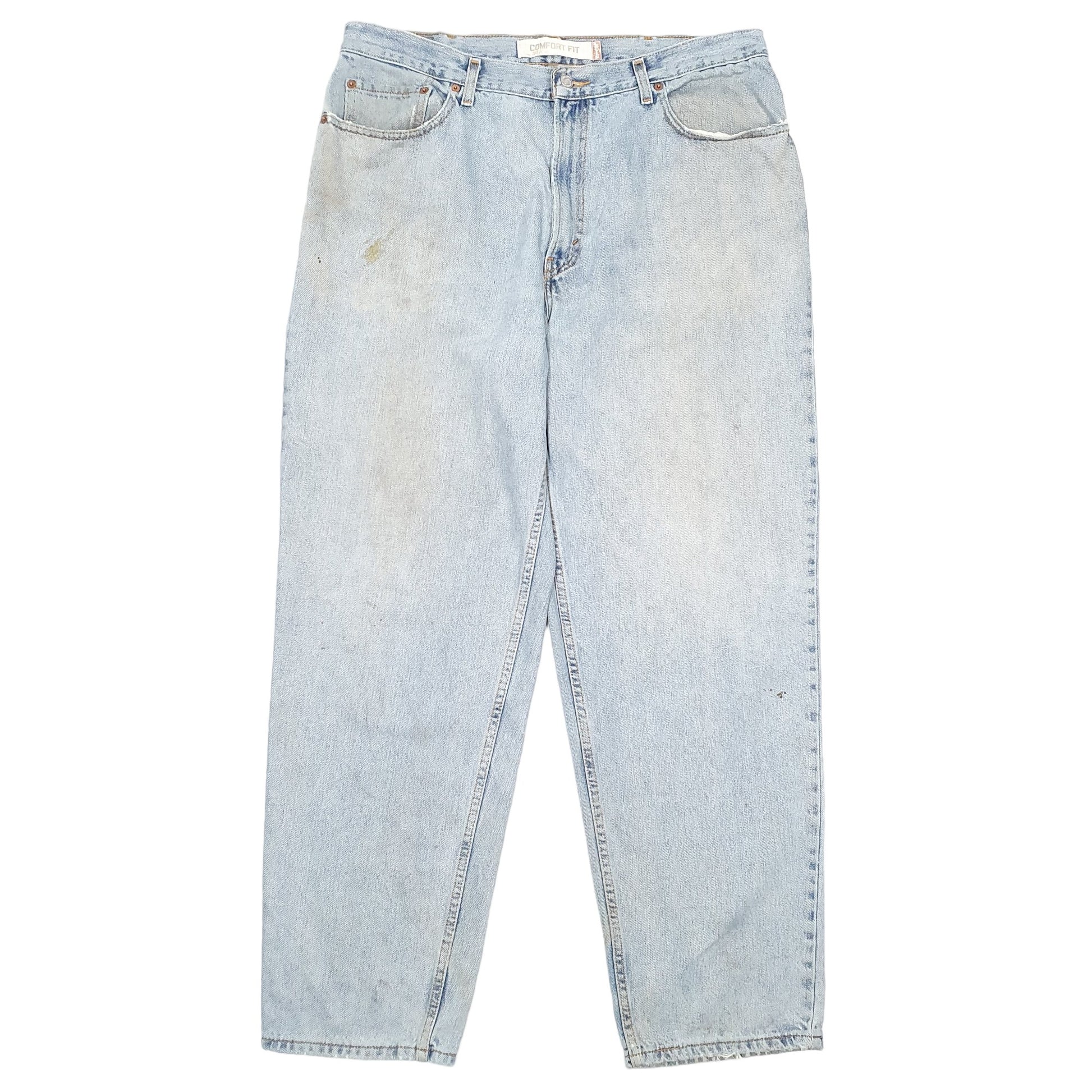 Mens Blue Levis Comfort Fit 560 JeansW38 L32