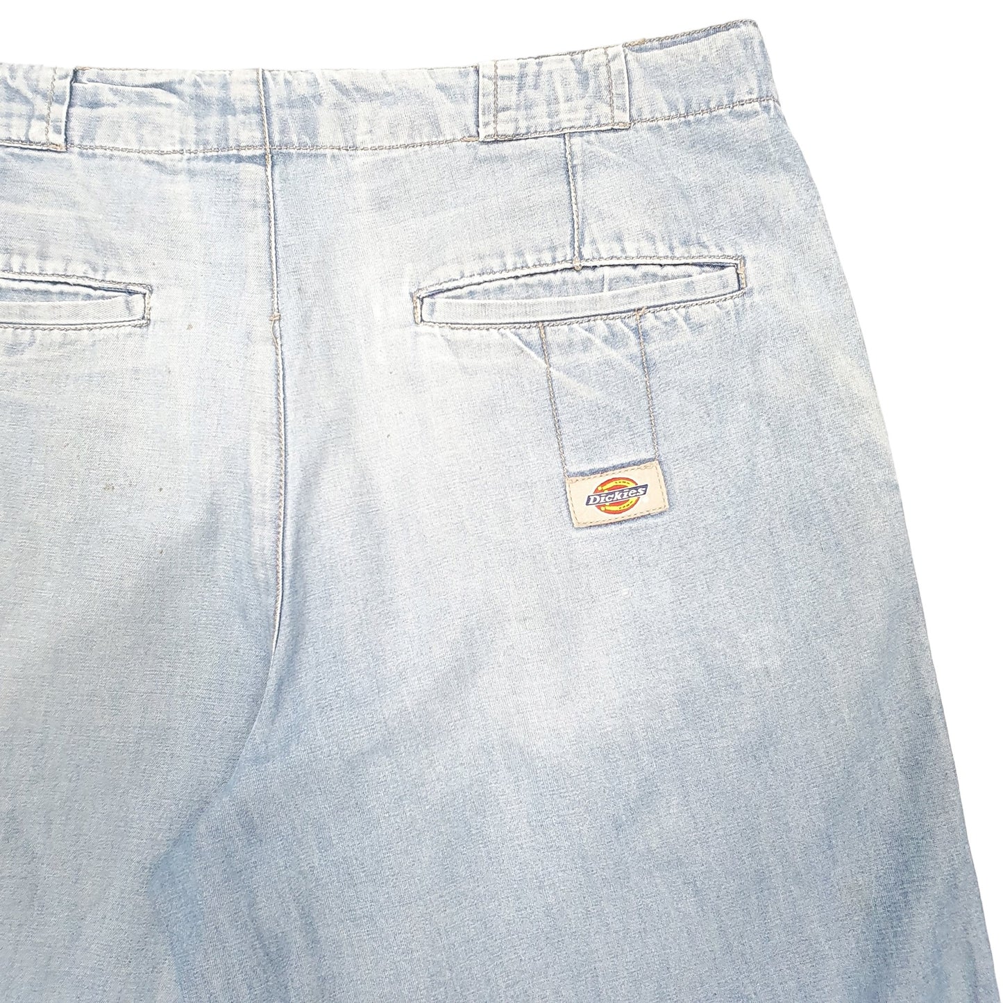 Mens Blue Dickies  Denim Shorts